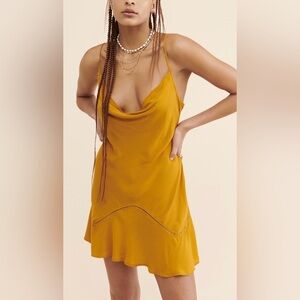 Free People Forever Fields Mini Dress Size Small EUC